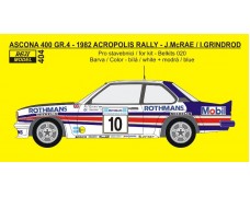 Transkit – Opel Ascona 400 - 1982 Acropolis Rally -  J.McRae / I.Grindrod 1/24